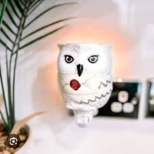 RARE Scentsy Harry Potter Hedwig White Owl Mini Warmer Wall Plug In